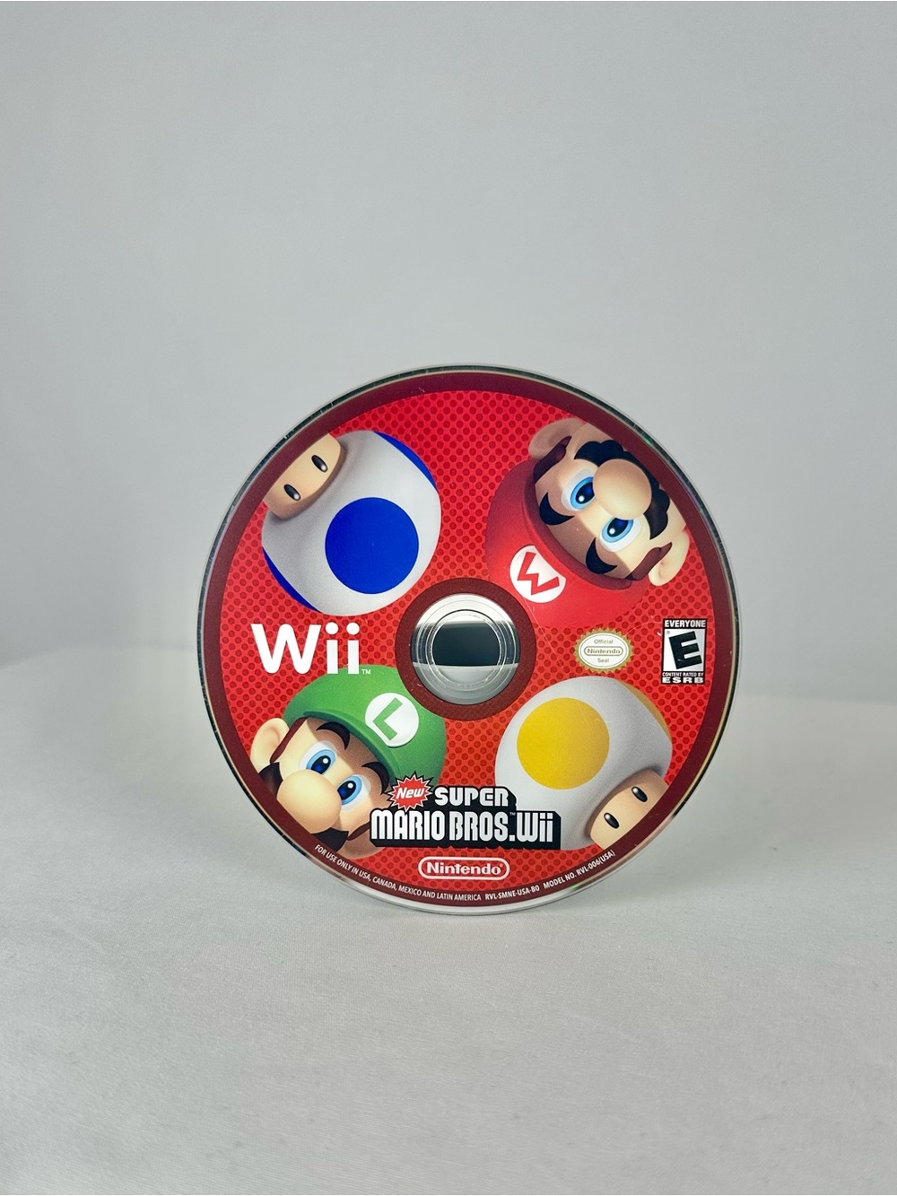 Nintendo Wii Game, Super Mario Bros. Wii Game, Disk Only